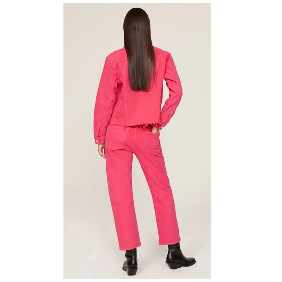 MOTHER The Ditcher Crop High Waist Jeans Size 26 - Picture 2 of 16